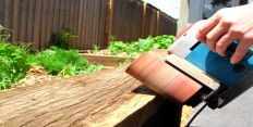 Raised garden beds