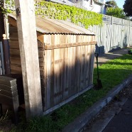 Neighbourhood produce share and nature strip vegetable garden